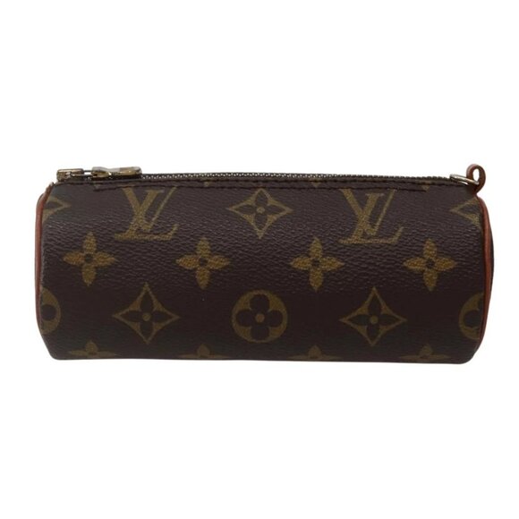 LOUIS VUITTON Monogram Papillon Pouch LV Auth - Picture 2 of 15
